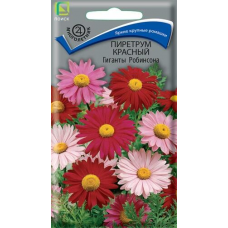 Пиретрум красный Гиганты Робинсона 0,2г (Семена ПОИСК)