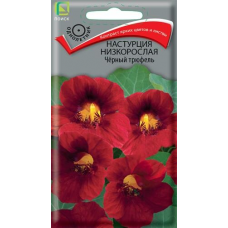 Настурция низкорослая Чёрный трюфель 1г (Семена ПОИСК)