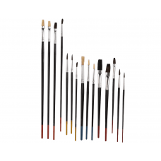 Набор кистей д/точных работ DOIT 15шт/уп.