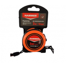 Рулетка HAMMER 00700-801903 3мх19мм магнит