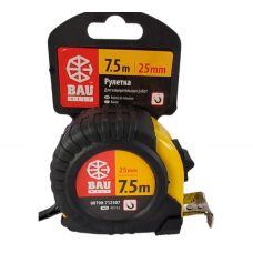 Рулетка BAUWELT 00700-712507 7,5мх25мм магнит