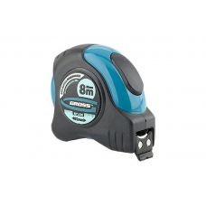 Рулетка GROSS Schlagfest 8мх25мм магнит 2-стор.