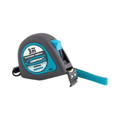 Рулетка GROSS Ergonomisch 3мх16мм магнит