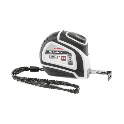 Рулетка MATRIX Autostop 3мх16мм 2К