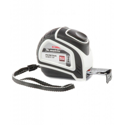 Рулетка MATRIX Autostop 5мх25мм 2К