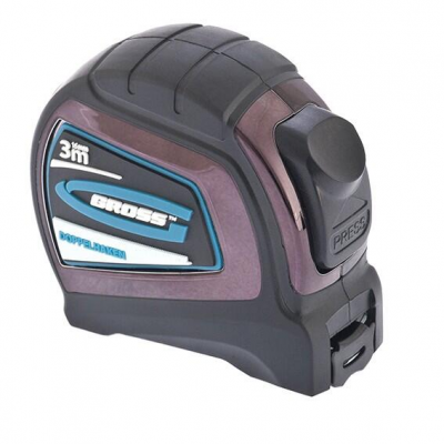 Рулетка GROSS Doppelhaken 3мх16мм 2-стор.