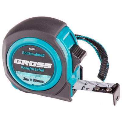Рулетка GROSS Komfortabel 3м*19мм