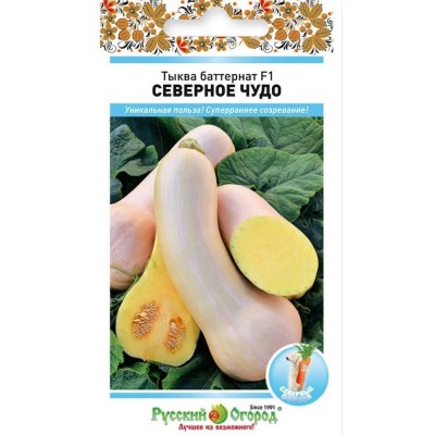 Тыква F1 баттернат Северное Чудо (Серия Северные Овощи - Русский Огород)