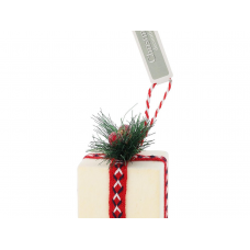 Игрушка елочная 6см KOOPMAN Подарок текстиль микс ABJ450210