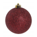 Набор шаров елочных MAGIC TIME (8см/6см/4см) пластик красный 91362