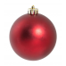 Набор шаров елочных MAGIC TIME (8см/6см/4см) пластик красный 91362
