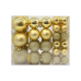 Набор шаров елочных MAGIC TIME (8см/6см/4см) пластик золото 91366 46шт/уп