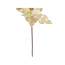 Ветвь декор. MAGIC TIME Цветок (47см) полиэстер золото арт.90958