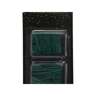 Крючок д/подвеса украшений KOOPMAN AWR401590 металл зеленый 3,5см/100шт+6см/50шт