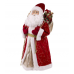 Фигура новогодняя 61см MAGIC TIME Дед Мороз пластик/текстиль красный 86568
