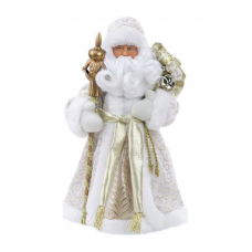 Фигура новогодняя 32см MAGIC TIME Дед Мороз пластик/текстиль золотой 86567