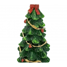 Фигурка новогодняя 8см MAGIC TIME Елочка полирезина зеленый 93214