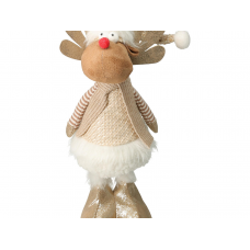 Фигура новогодняя 20см KOOPMAN Олень шампань GR9123300