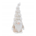 Фигура новогодняя 32см KOOPMAN Гном текстиль белый ANM222340
