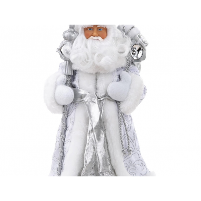 Фигурка Дед Мороз MAGIC TIME 82526 пласт. 30см серебро