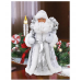 Фигурка Дед Мороз MAGIC TIME 82526 пласт. 30см серебро