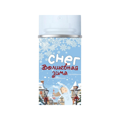 Снег-спрей искусств. MAGIC TIME (250мл) белый арт.93625