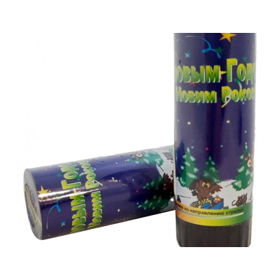 Пневмохлопушка 11см 401543 3шт/уп