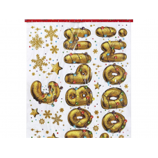 Наклейка-статик на стекло 2в1 MAGIC TIME 88351 Пожелание ПВХ 30х38см