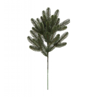 Ветвь новогодняя ВЕТ-2/2 литая 60см