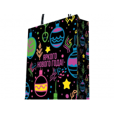 Пакет флуоресцентный д/подарков MAGIC PACK 18x23см Северное сияние 93041FE