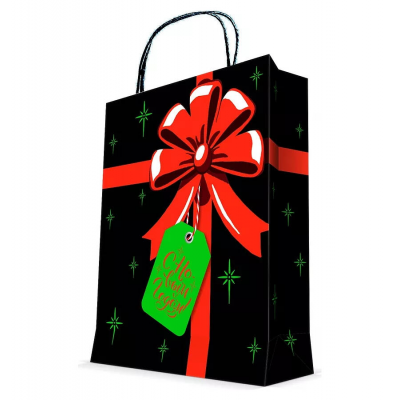 Пакет флуоресцентный д/подарков MAGIC PACK 26x32см Северное сияние 93131FE