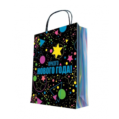 Пакет флуоресцентный д/подарков MAGIC PACK 26x32см Северное сияние 93134FE