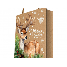 Пакет крафт д/подарков MAGIC PACK 18x23см Русская зима 93165FE