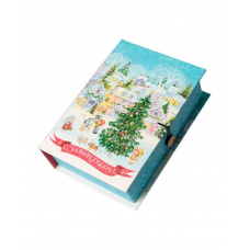 Коробка д/подарка MAGIC PACK 75040 Новогодняя площадь 12х18см