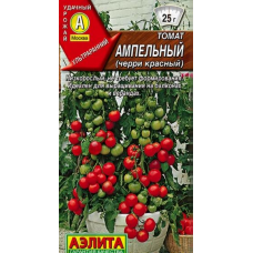 Томат ультраранний Ампельный (черри красный) - 10 семян (Серия Народный любимец, Аэлита)