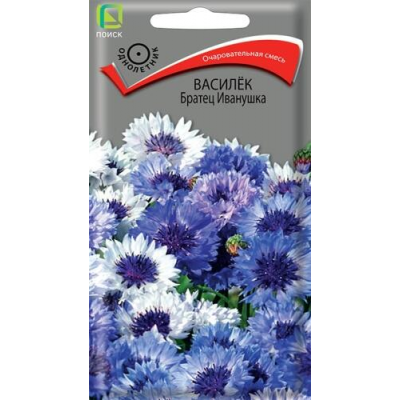 Василёк Братец Иванушка, смесь 0,3г (Семена ПОИСК)