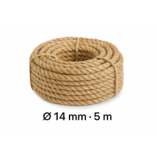 Канат ДЖУТОВЫЙ D14, арт.194923, 5метров