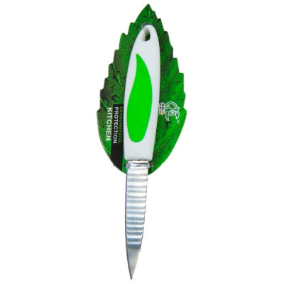 Нож д/чистки фруктов и овощей метал. MSH-036 с пласт. ручкой 21см