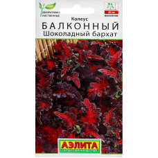 Колеус балконный Шоколадный бархат, 5 семян (Аэлита)