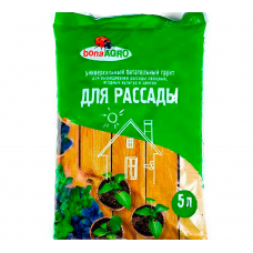 Грунт bonaAGRO для Рассады питательный (5л)