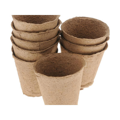 Набор Горшков торфяных круглые MultiDacha 80*80мм (уп=20шт)