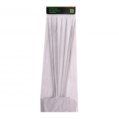 Табличка д/растений СИБРТЕХ пластик, h=34см, 10шт/уп