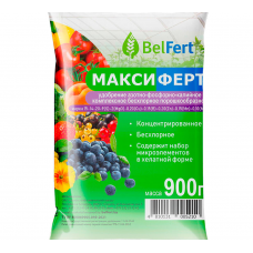 Удобрение BelFert Максиферт азотно-фосфорно-калийное бесхлорное 15-14-20(0,9кг)