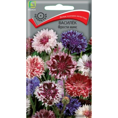 Василек Фрости микс, смесь 1г (Семена ПОИСК)