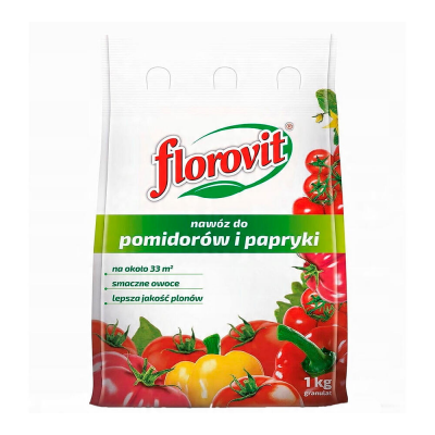 Удобрение FLOROVIT гранул. для Томатов и перца, мешок (1кг)