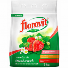 Удобрение FLOROVIT гранул. для Клубники и земляники, мешок (3кг)