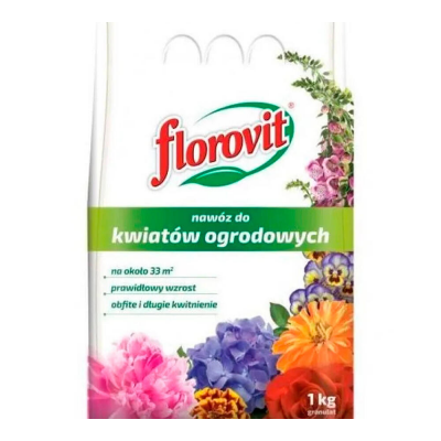 Удобрение FLOROVIT для Садовых цветов, мешок (1кг)