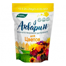 Удобрение Акварин 7 для Цветочных культур водорастворимое (0,5кг)