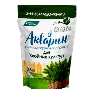 Удобрение Акварин 3 для Хвойных водорастворимое (0,5кг)