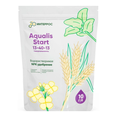 Удобрение Aqualis Start 13-40-13 водорастворимое (0,5кг)
